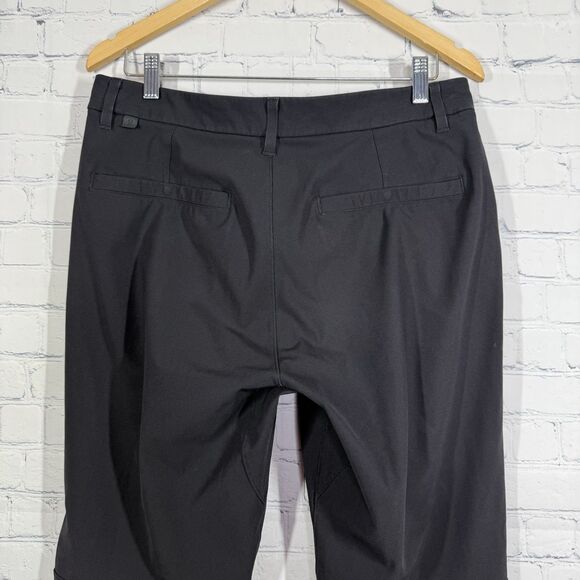 Lululemon Commission Pant Slim 34" Men Size 32x31 Black Stretch Chino ABC Preppy - Picture 9 of 15